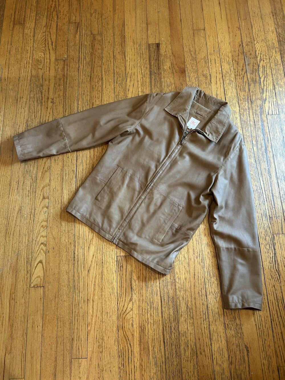 Bod & Christensen Breeze Jacket Mens 40 Full Zip Leather Outerwear Coat
